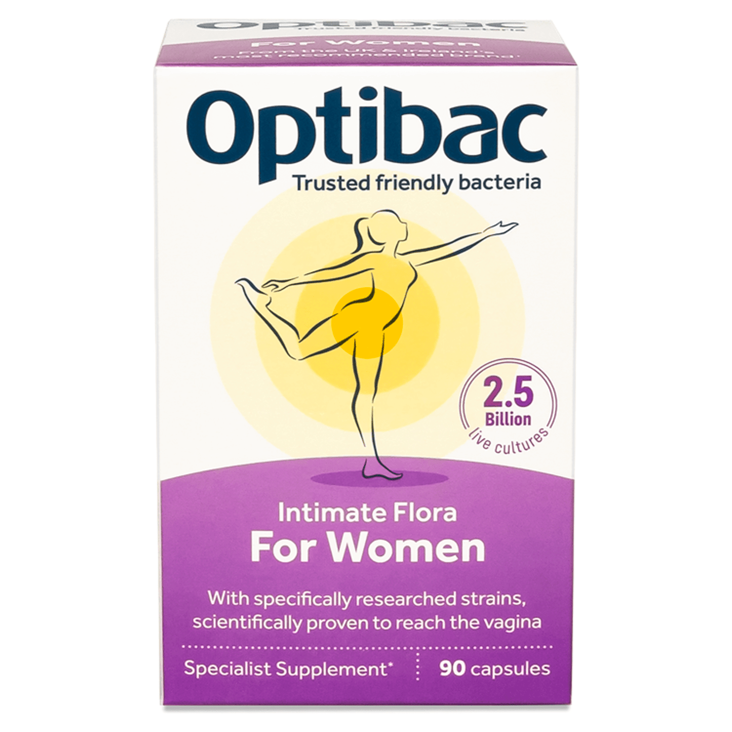 Optibac For Women Intimate Flora 90 Capsules - UK Food & Drink - 5060086610802