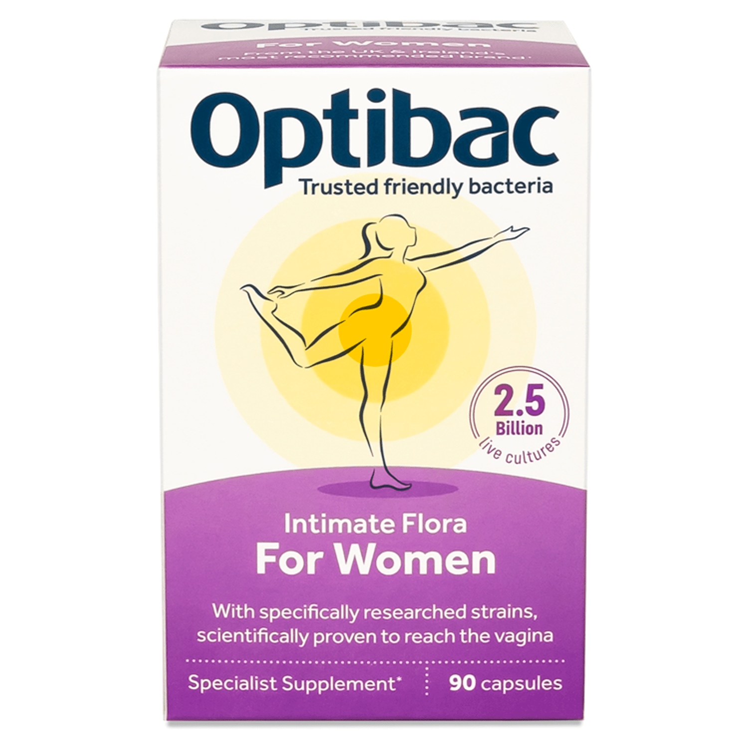 Optibac For Women Intimate Flora 90 Capsules - UK Food & Drink - 5060086610802