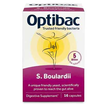 Optibac S. Boulardii 16 Capsules - UK Food & Drink - 5060086610116