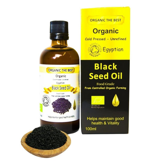 Organic The Best Organic Black Seed Oil cumin - UK Food & Drink - 659436922792