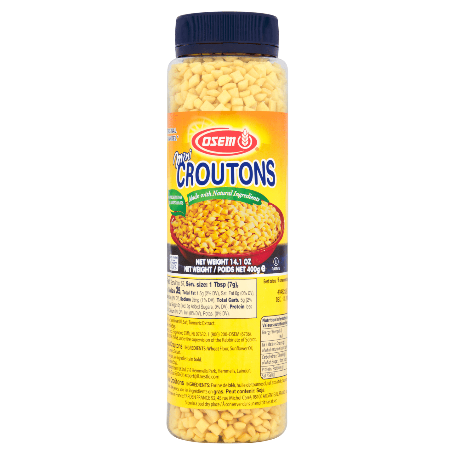 Osem Mini Croutons 400g - UK Food & Drink - 77544297807