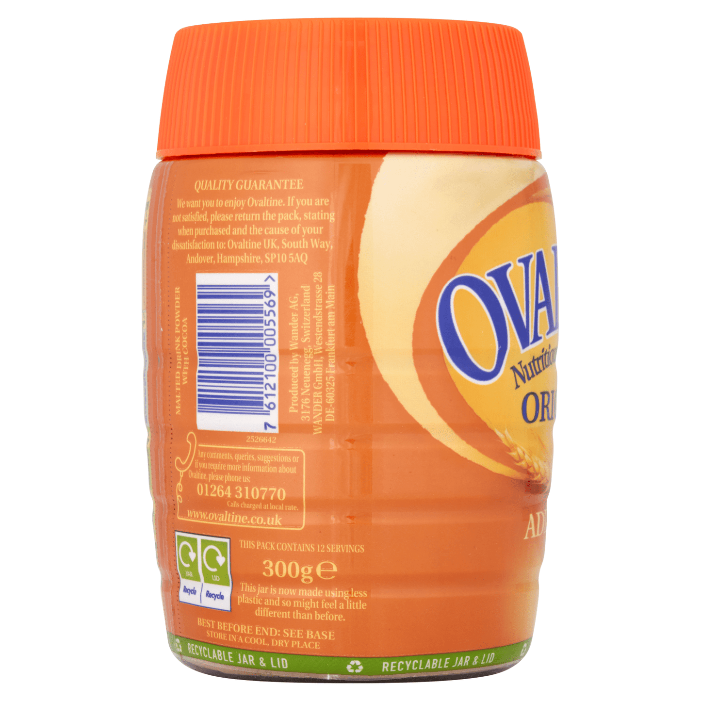Ovaltine Original 300g - UK Food & Drink - 7612100005569