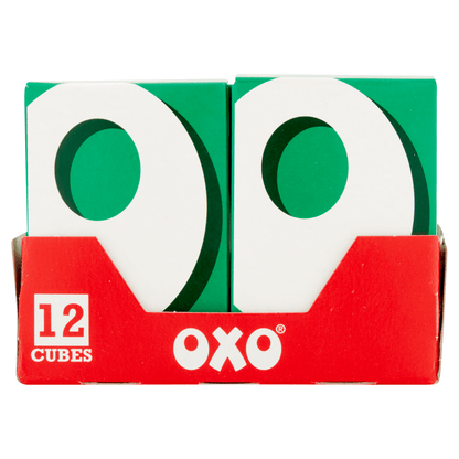OXO 12 Vegetable Stock Cubes 71g - UK Food & Drink - 5000175411217