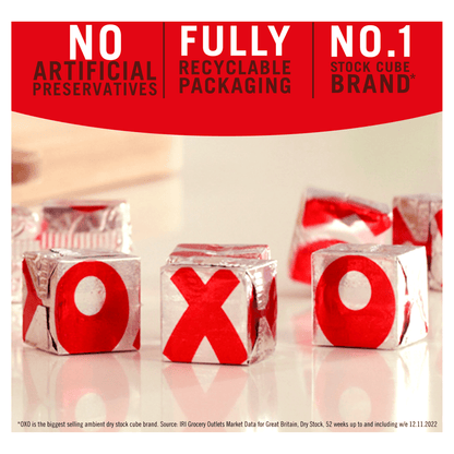 OXO Beef Stock Cubes 12 - UK Food & Drink - 5000175411187