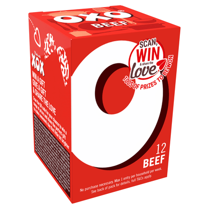 OXO Beef Stock Cubes 12 - UK Food & Drink - 5000175411187