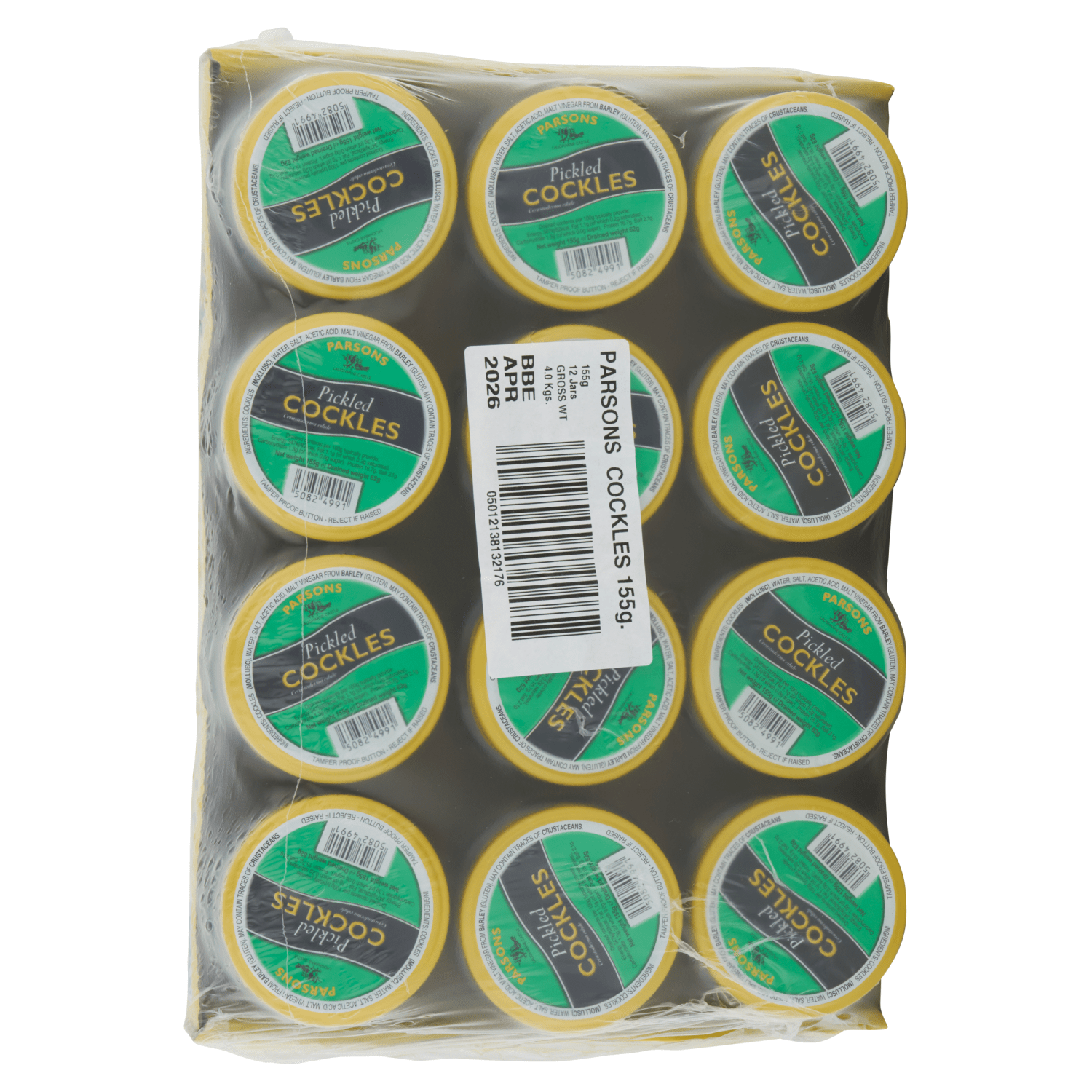 Parsons Pickled Cockles 155g - UK Food & Drink - 50824991