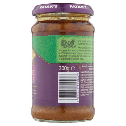 Patak's The Original Garlic Pickle 300g - UK Food & Drink - 5011308610032