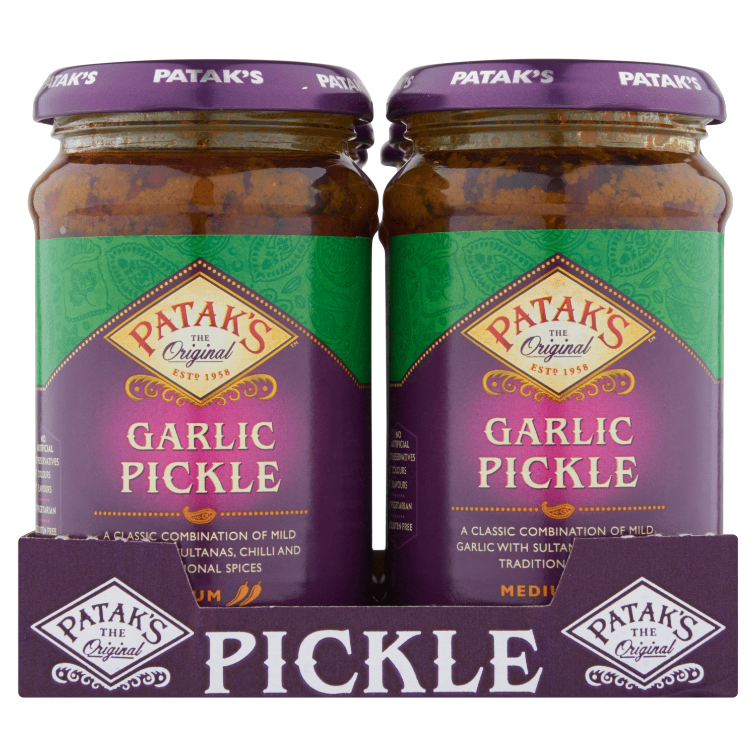 Patak's The Original Garlic Pickle 300g - UK Food & Drink - 5011308610032