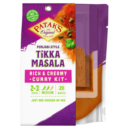 Patak's The Original Punjabi Style Tikka Masala Curry Kit 270g - UK Food & Drink - 5011308701532