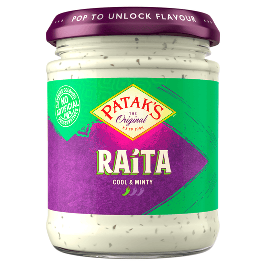 Patak's the Original Raita 170g - UK Food & Drink - 5011308510257