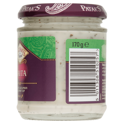 Patak's the Original Raita 170g - UK Food & Drink - 5011308510257