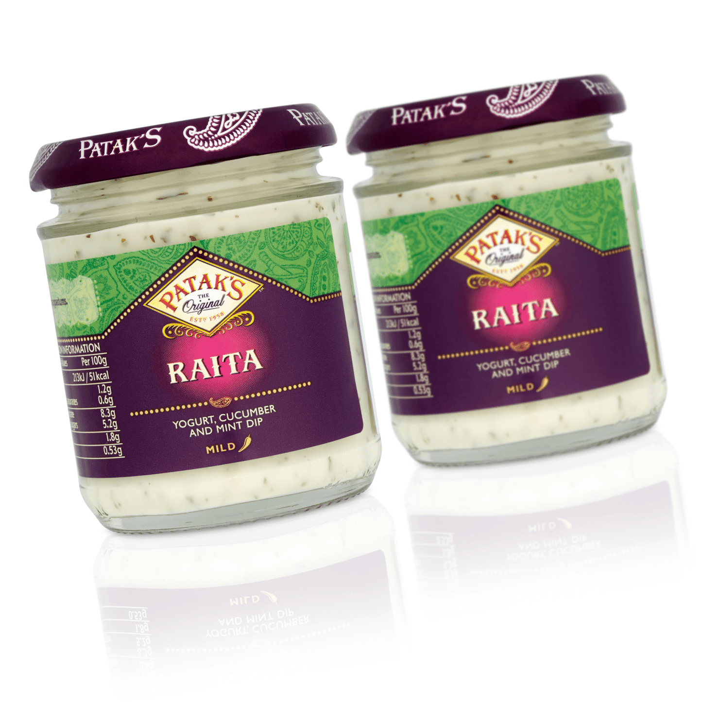 Patak's the Original Raita 170g - UK Food & Drink - 5011308510257