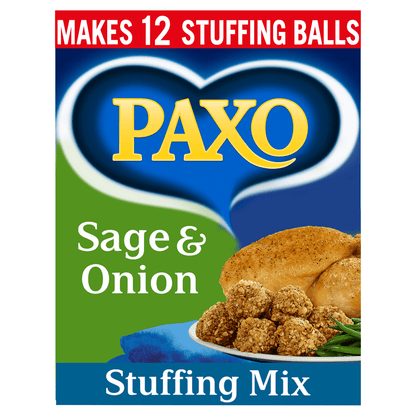 Paxo Sage & Onion Stuffing Mix 170g - UK Food & Drink - 5000354909702