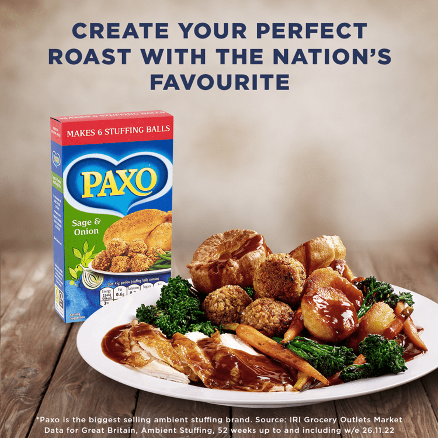 Paxo Sage & Onion Stuffing Mix 85g - UK Food & Drink - 5010024103910