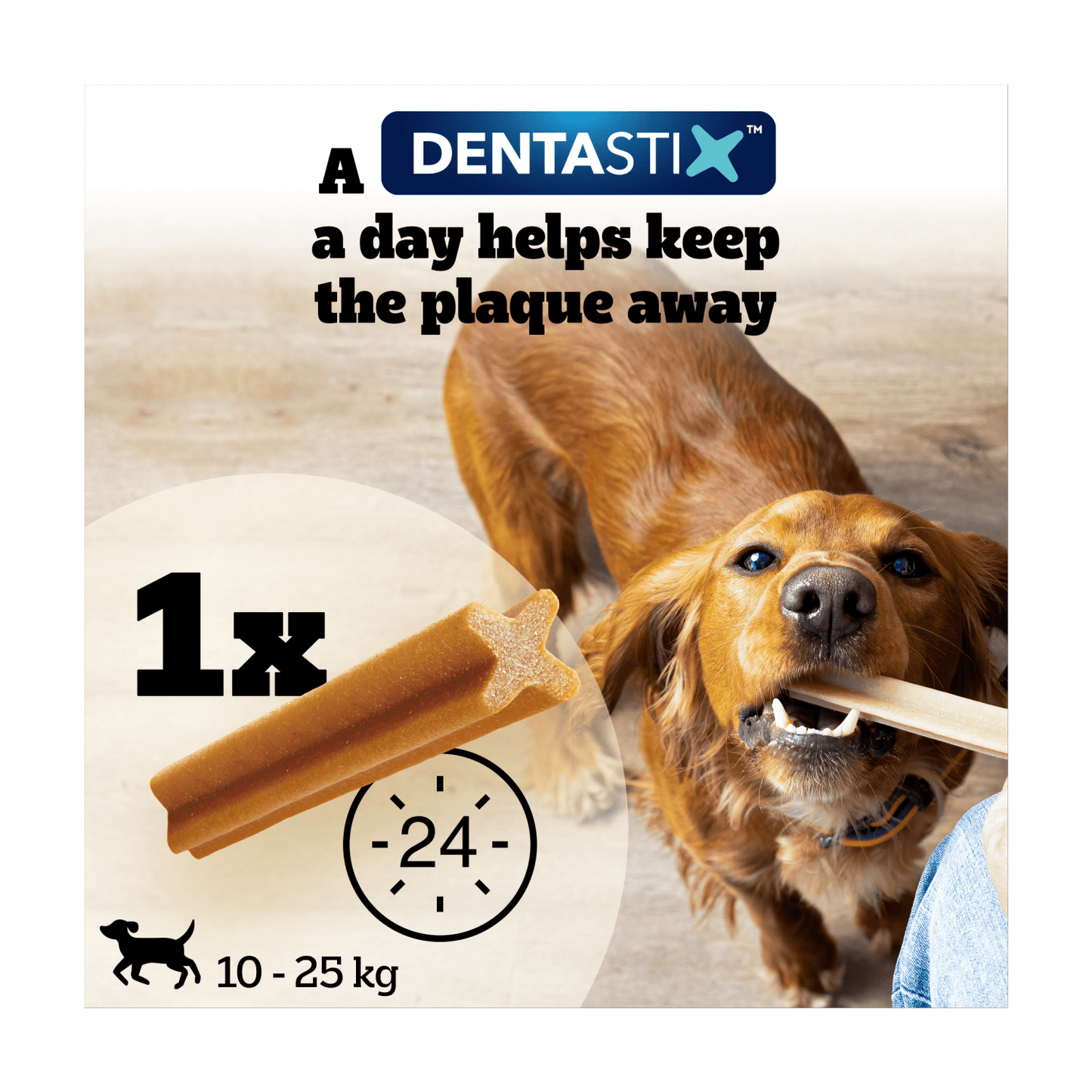 Pedigree Dentastix Daily Oral Care Medium 10 - 25kg 5 Sticks 128g - UK Food & Drink - 5010394004718