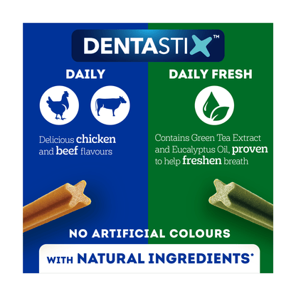 PEDIGREE¬® DENTASTIX¬™ Fresh Daily Dental Chews Small Dog Treat 7 Sticks - UK Food & Drink - 5010394001502