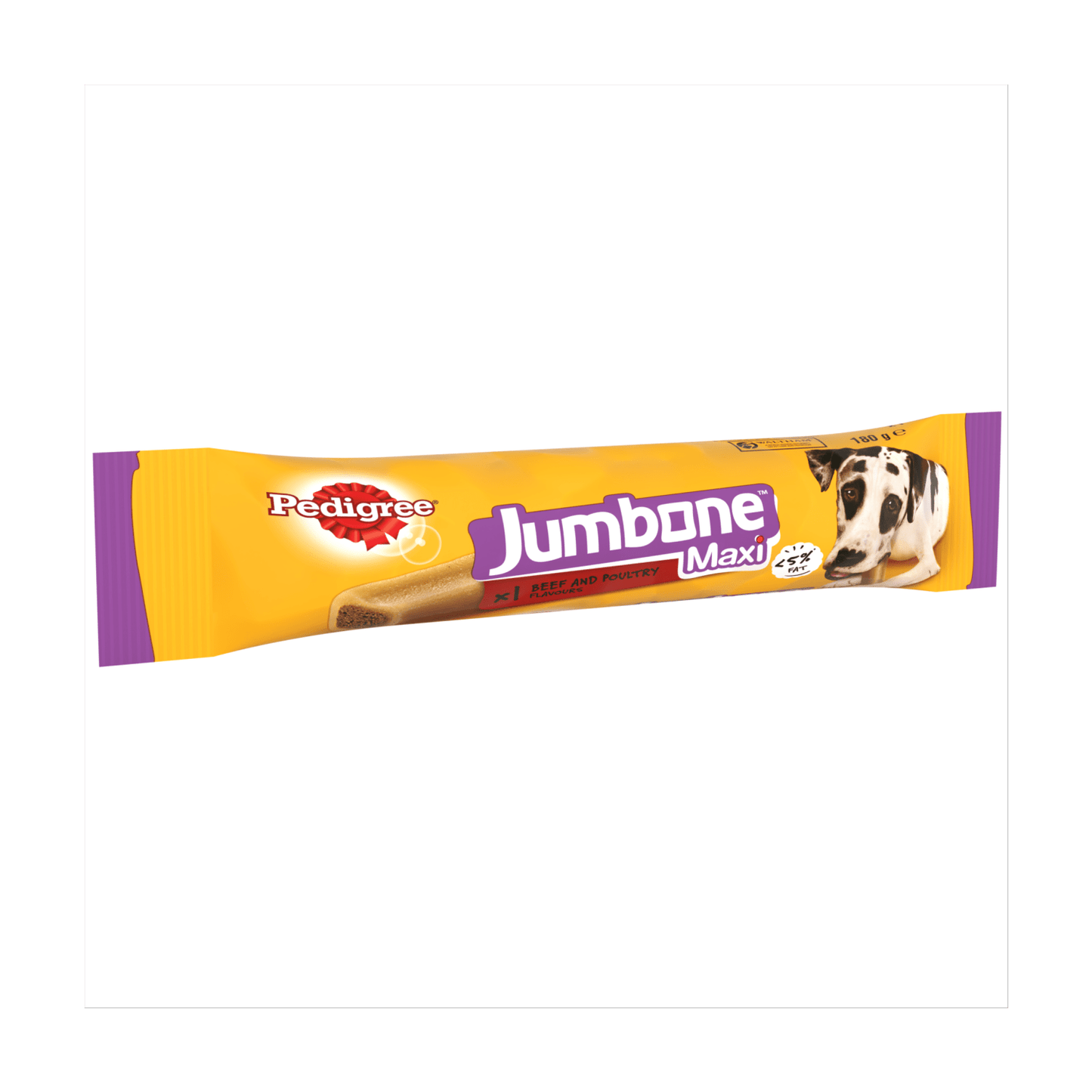 Pedigree Jumbone Maxi Adult Large Dog Treat Beef & Poultry 1 Chew 180g - UK Food & Drink - 5998749140727