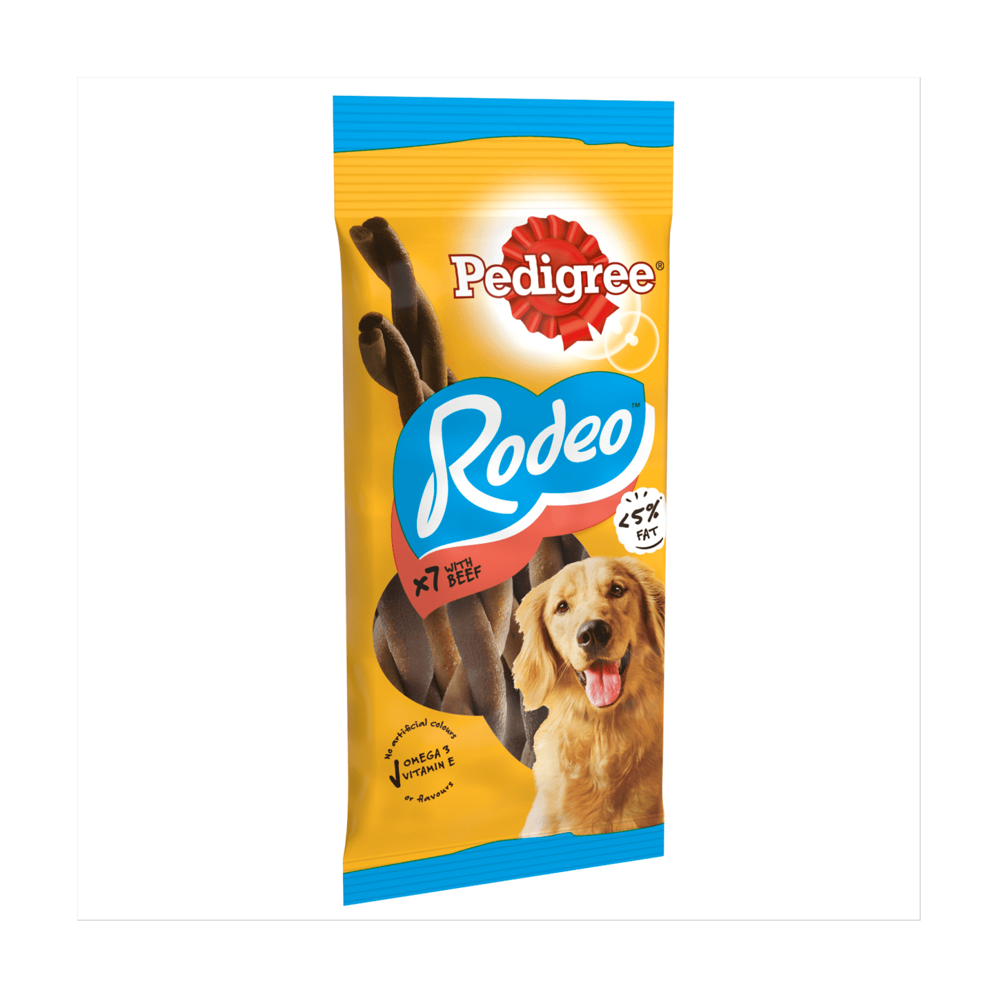 Pedigree Rodeo with Beef 123g - UK Food & Drink - 5010394003858