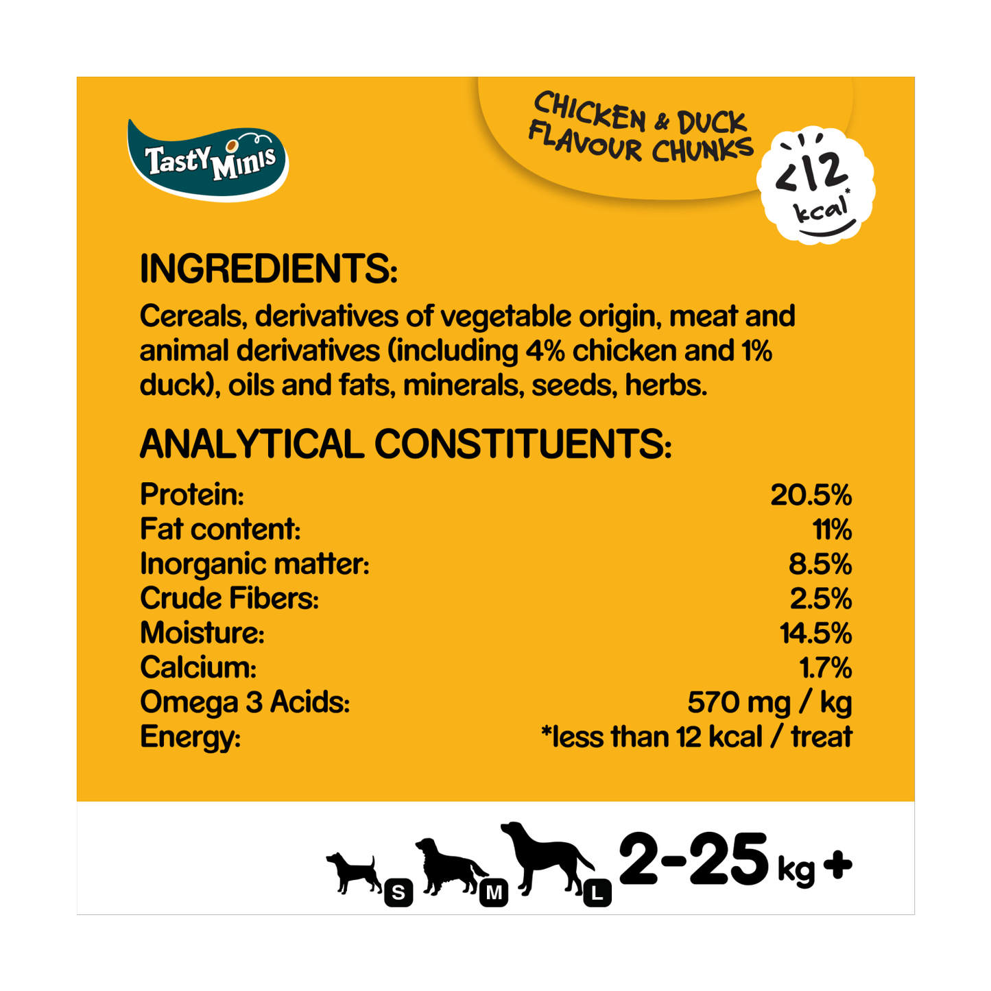 Pedigree Tasty Minis Adult Dog Treats Chicken & Duck Chewy Cubes 130g - UK Food & Drink - 5998749125564