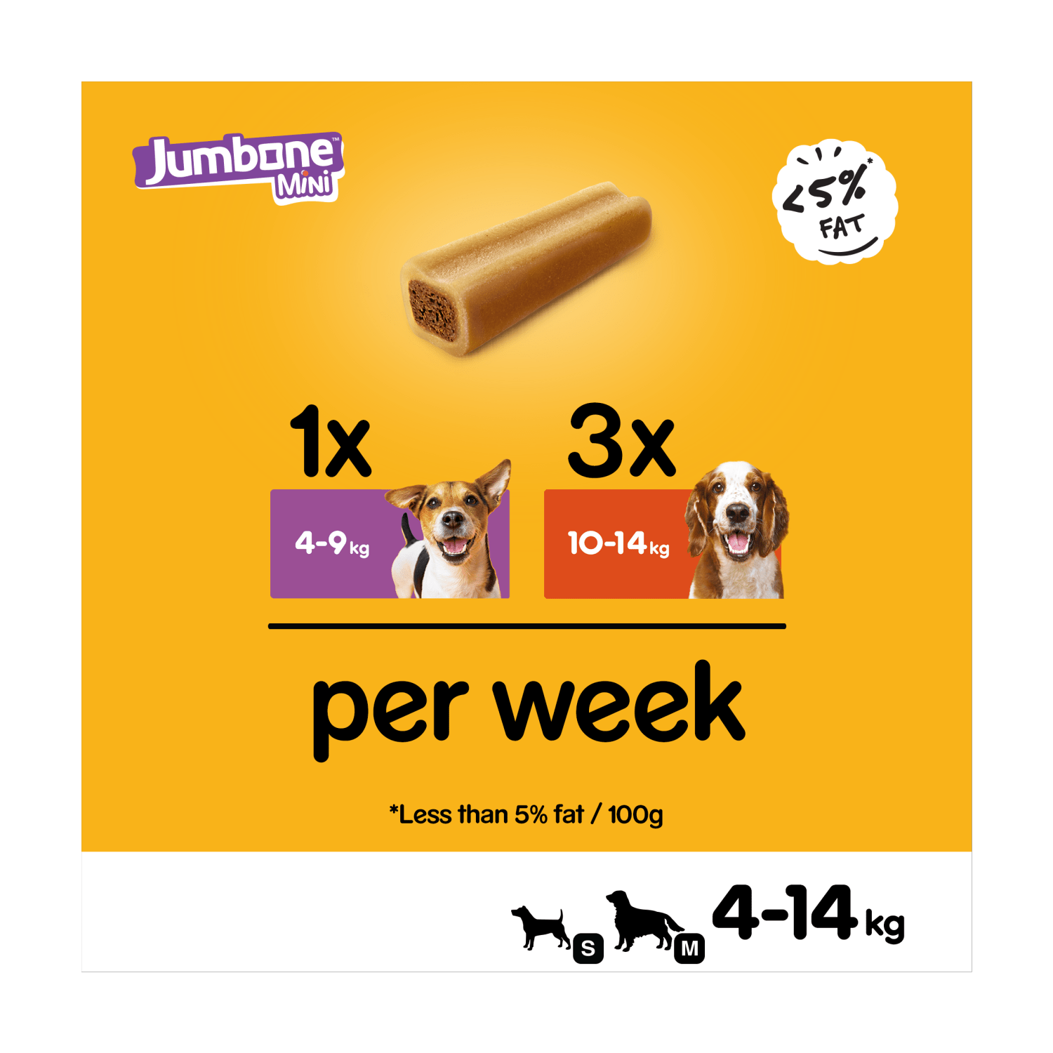 PEDIGREE¬Æ JUMBONE‚Ñ¢ Mini Adult Small Dog Treats Beef & Poultry 4 Chews 160g - UK Food & Drink - 5998749139547