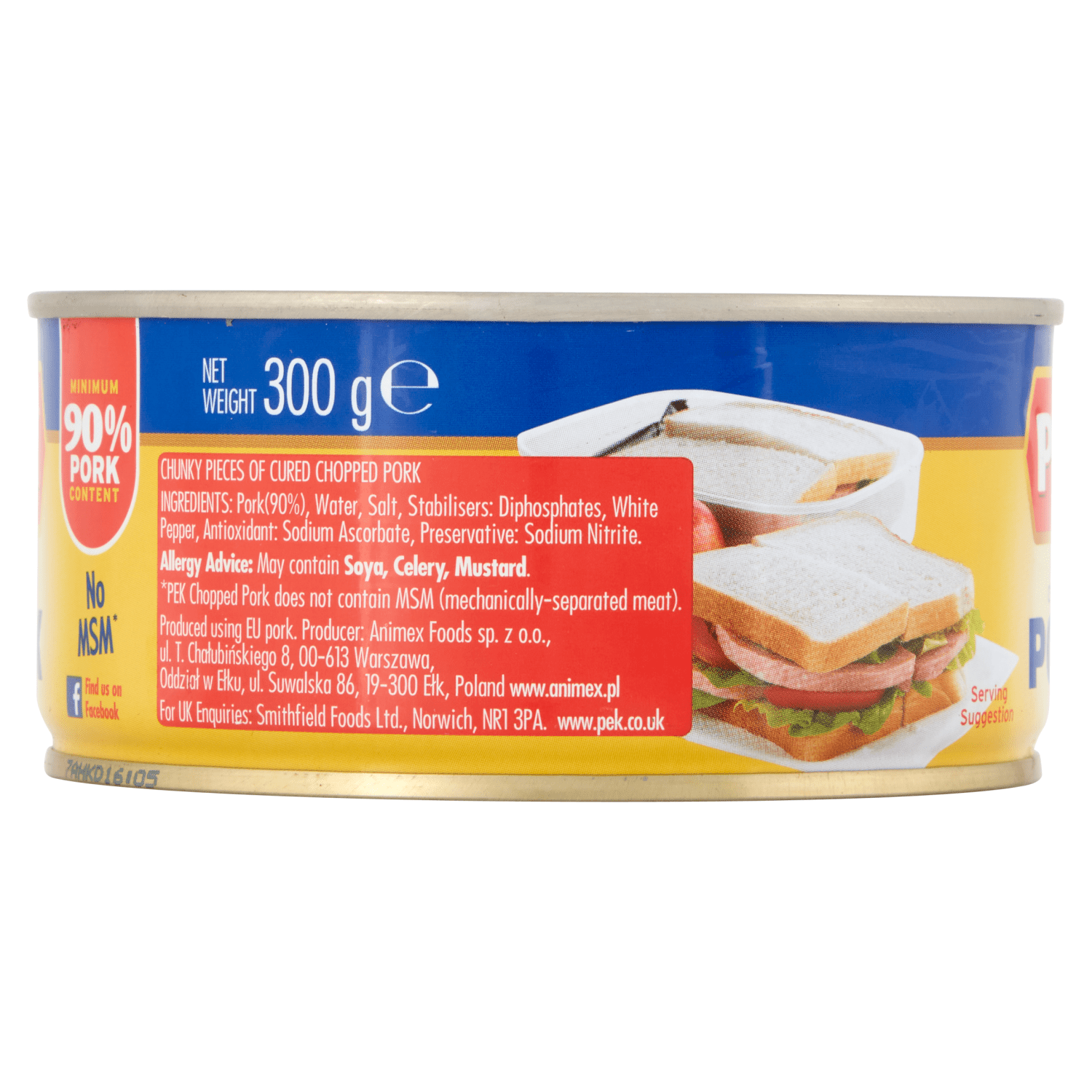 Pek Chopped Pork 300g - UK Food & Drink - 5010801002375