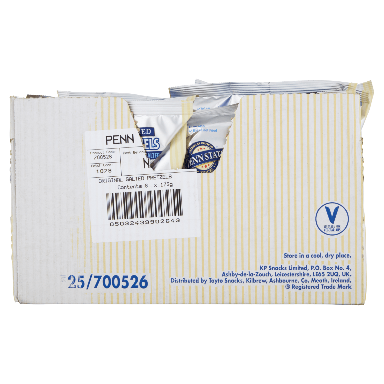 Penn State Sea Salted Sharing Pretzels 175g - UK Food & Drink - 5032439100070