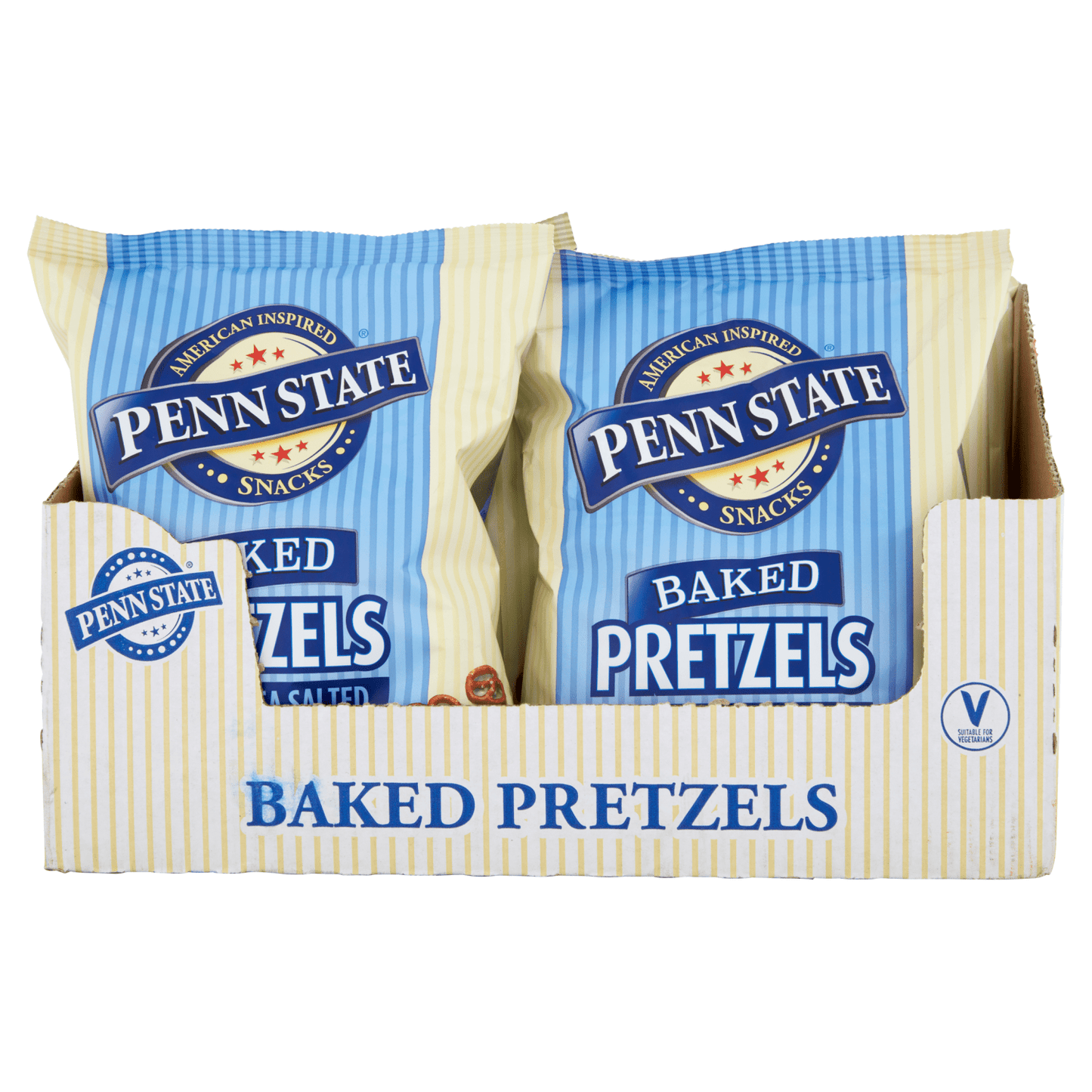 Penn State Sea Salted Sharing Pretzels 175g - UK Food & Drink - 5032439100070