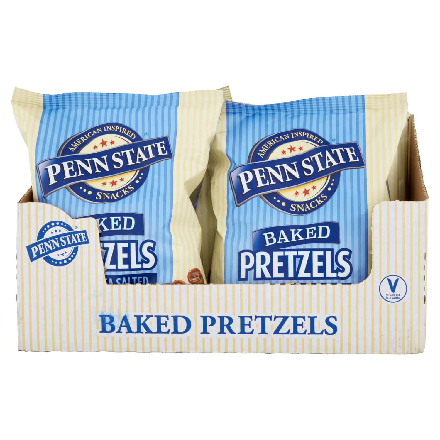 Penn State Sea Salted Sharing Pretzels 175g - UK Food & Drink - 5032439100070