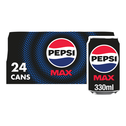 Pepsi Max 24 x 330ml 8.3kg - UK Food & Drink - 4060800130754