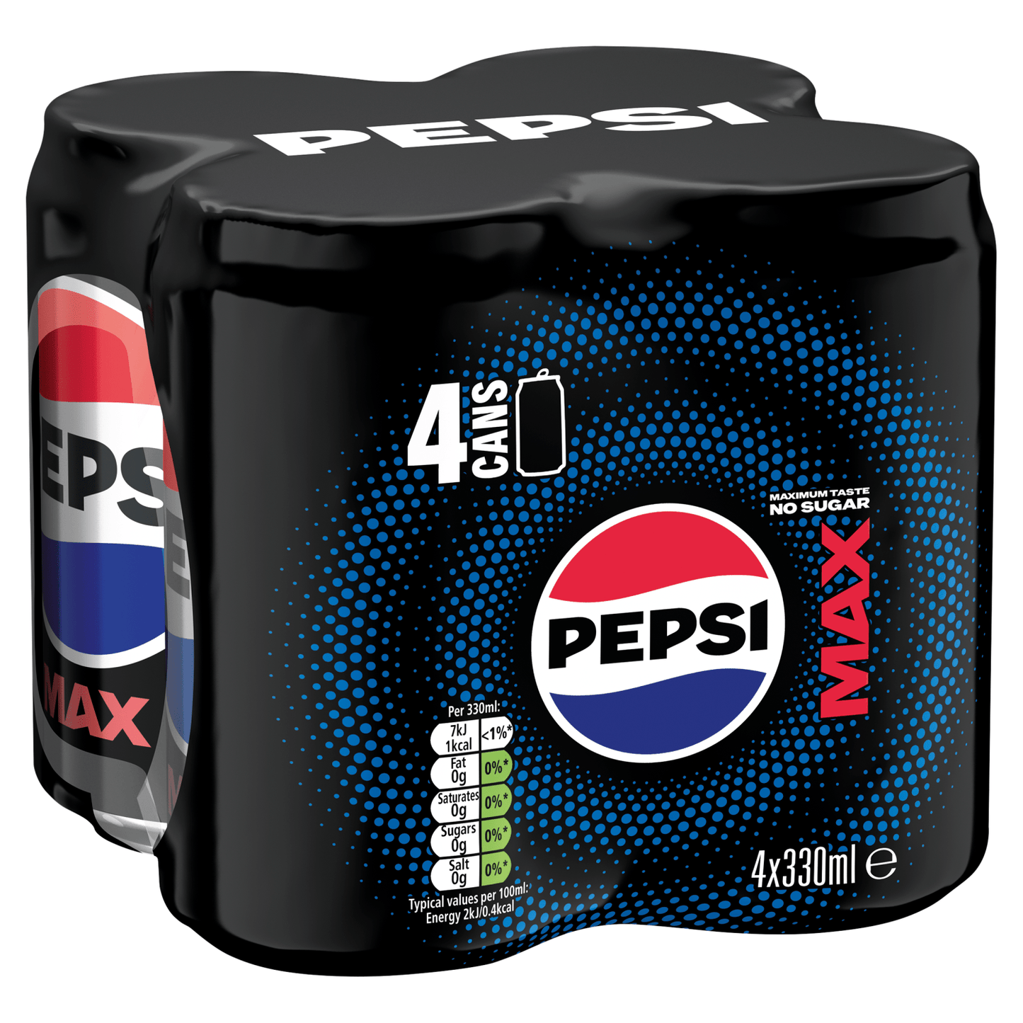 Pepsi Max 4 x 330ml - UK Food & Drink - 4062139016136