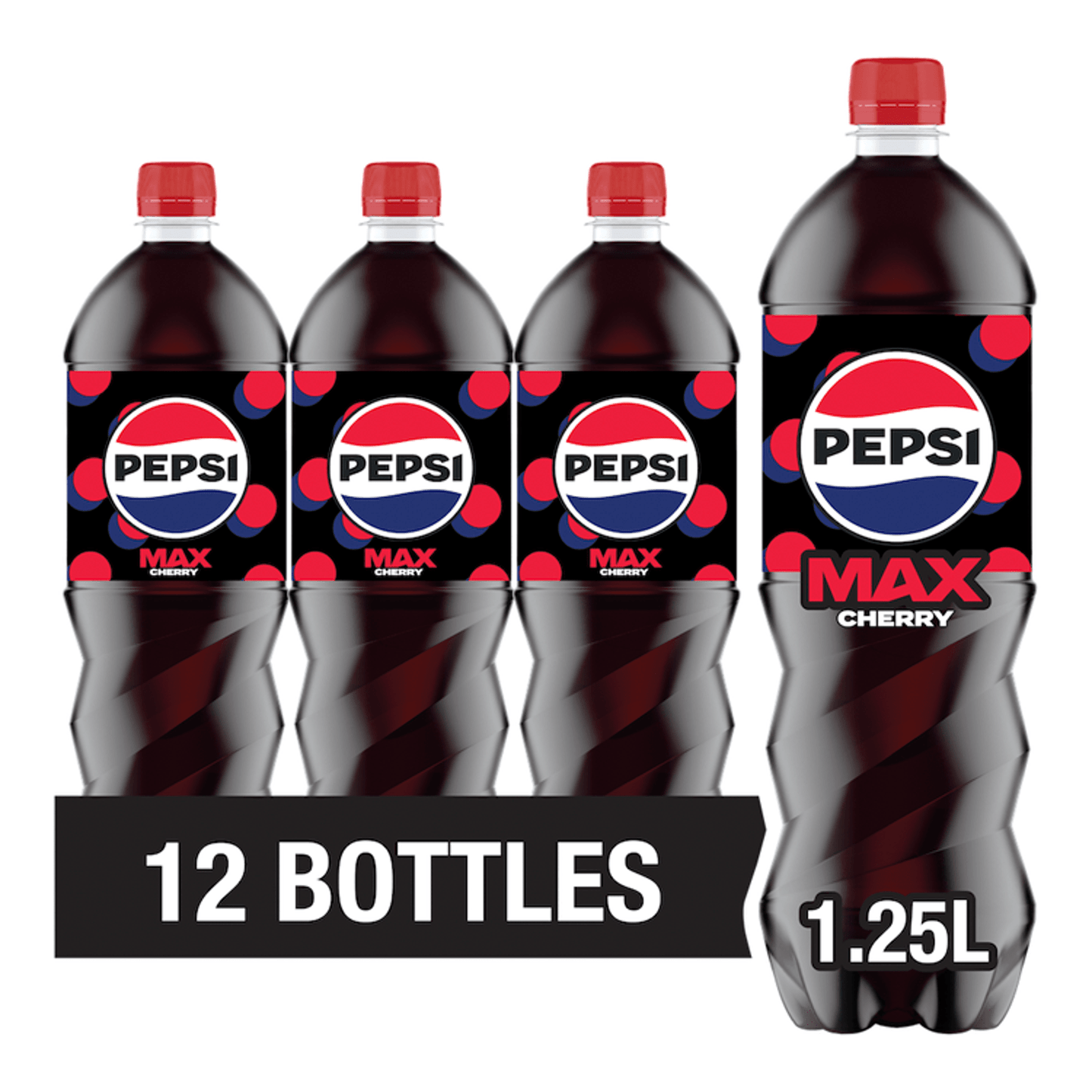 Pepsi Max Cherry 1.25 Litres - UK Food & Drink - 4060800178015