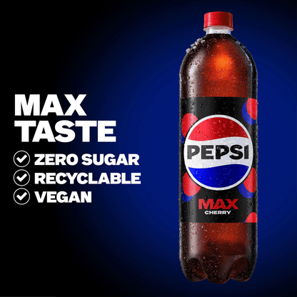 Pepsi Max Cherry 2 Litres - UK Food & Drink - 4060800166531