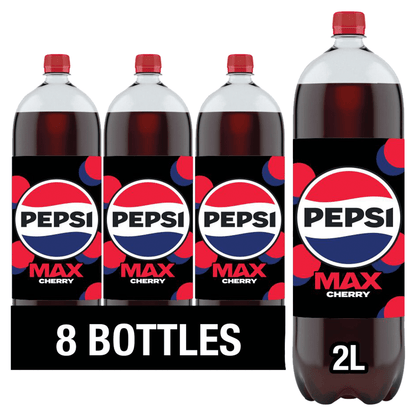 Pepsi Max Cherry 2 Litres - UK Food & Drink - 4060800166531