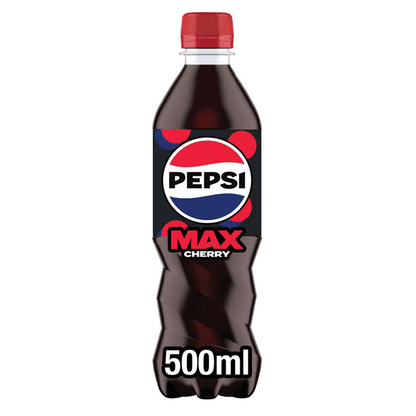 Pepsi Max Cherry 500ml - UK Food & Drink - 4060800172396