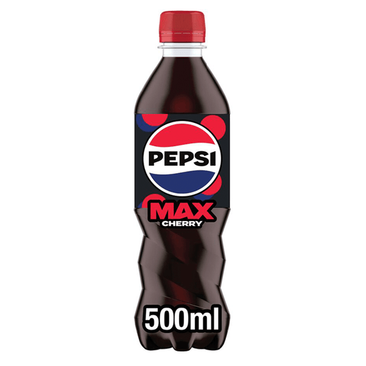 Pepsi Max Cherry 500ml - UK Food & Drink - 4060800172396