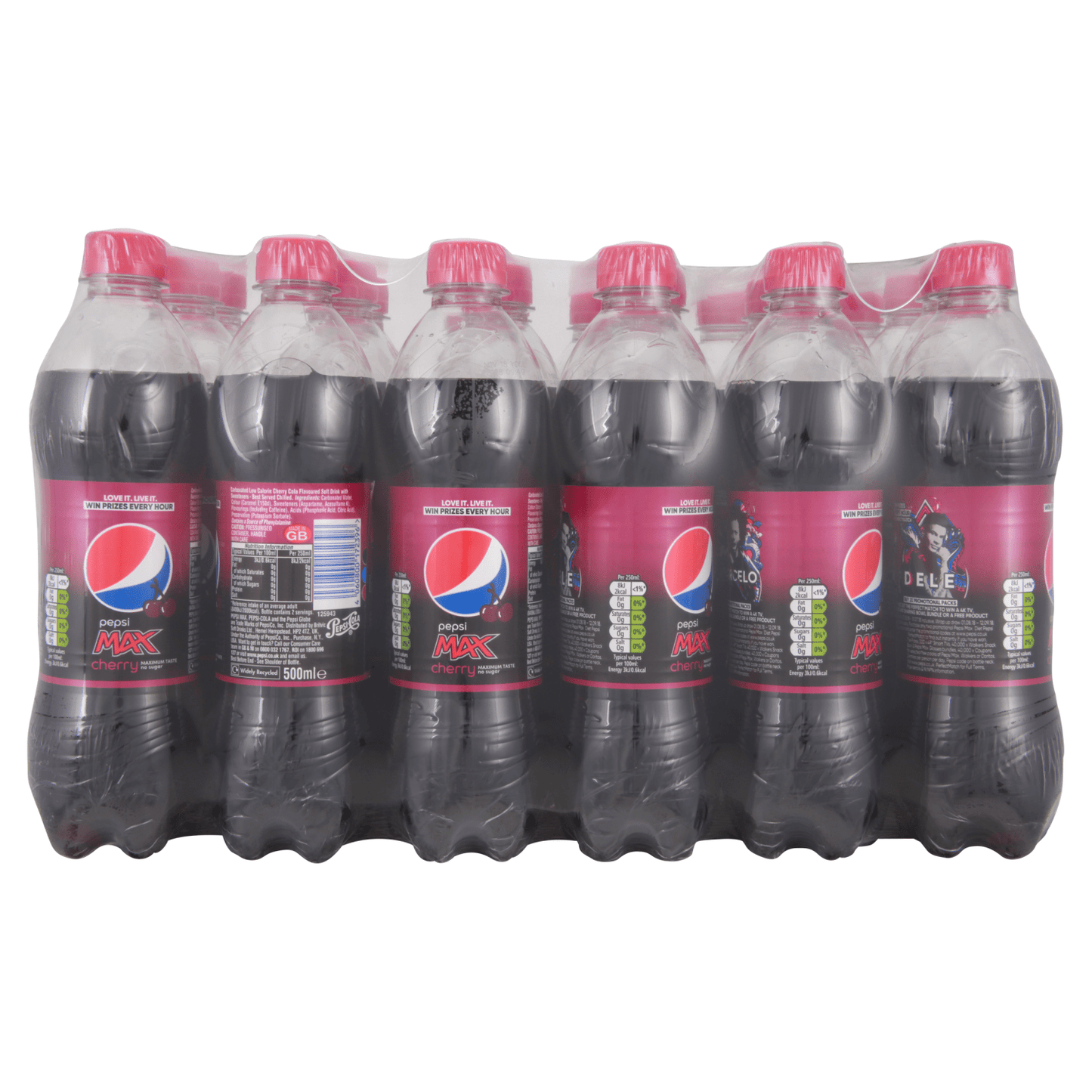 Pepsi Max Cherry 500ml - UK Food & Drink - 4060800172396