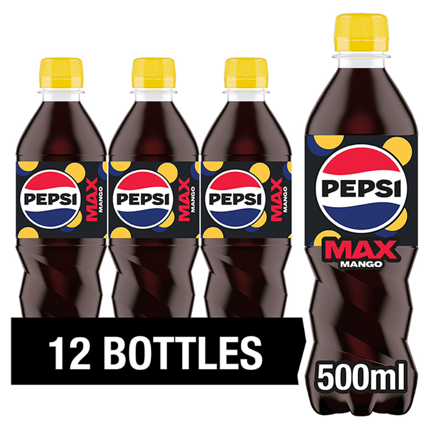 Pepsi Max Mango 500ml - UK Food & Drink - 4060800309112