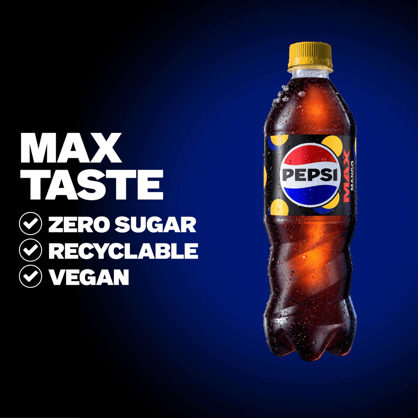 Pepsi Max Mango 500ml - UK Food & Drink - 4060800309112