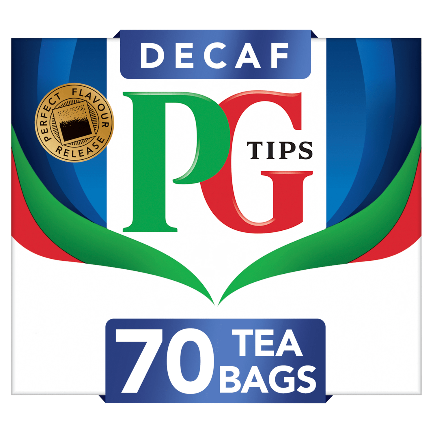 PG Tips 70 Decaf Tea Bags 203g - UK Food & Drink - 8720608036783