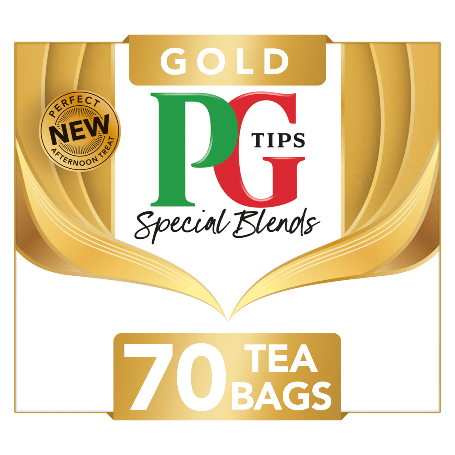 PG Tips Gold Special Blends 70 Tea Bags 203g - UK Food & Drink - 8720608039623