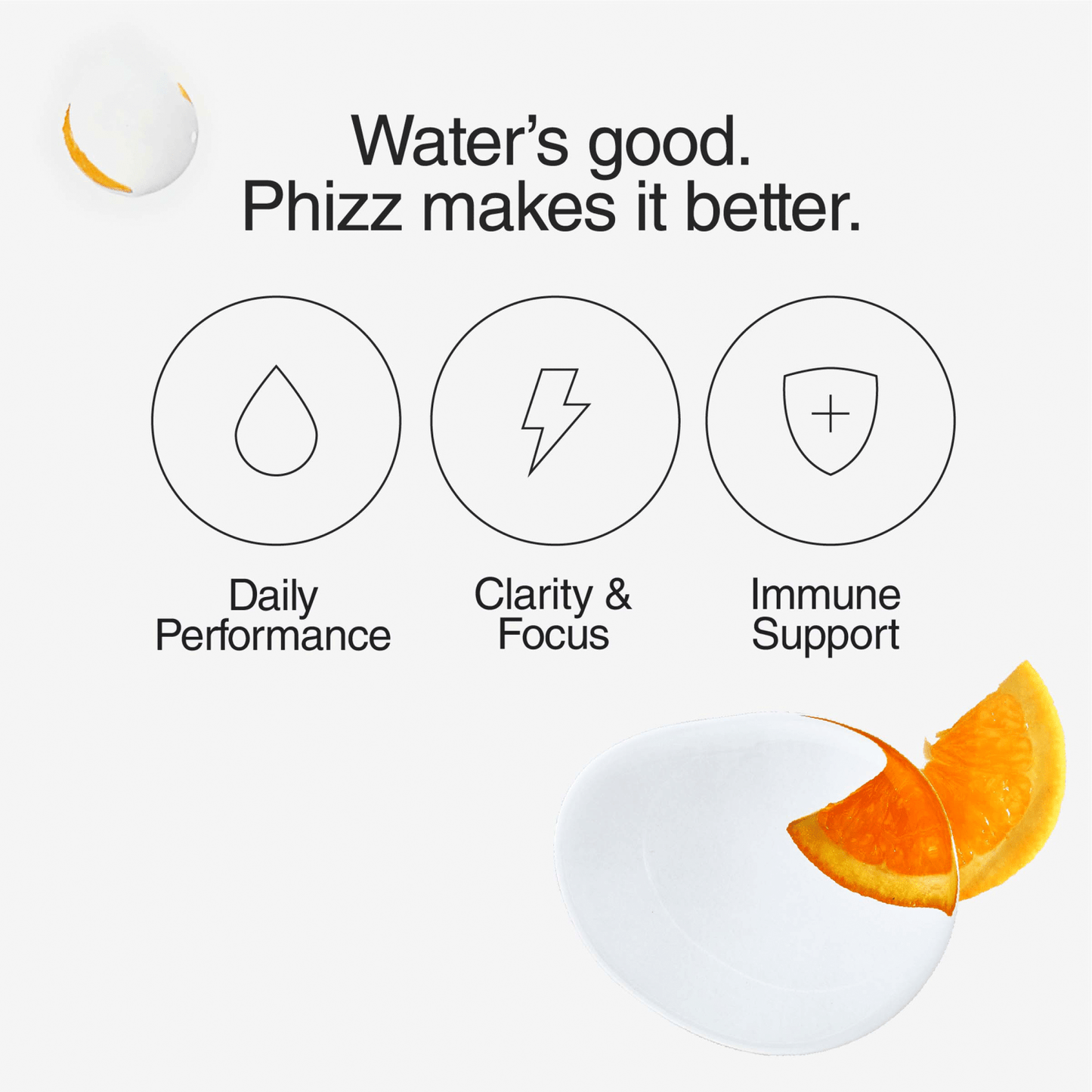 PHIZZ Orange 20 Tablets 89g - UK Food & Drink - 5060447850007
