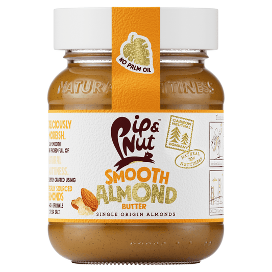Pip & Nut Smooth Almond Butter 170g - UK Food & Drink - 5060367181281