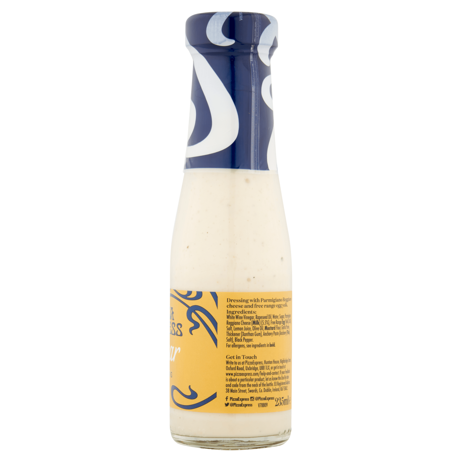 Pizza Express Caesar Dressing 235ml - UK Food & Drink - 5039303003789