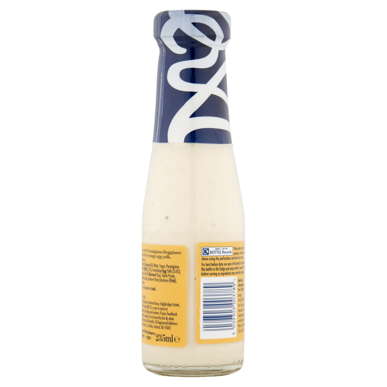 Pizza Express Caesar Dressing 235ml - UK Food & Drink - 5039303003789