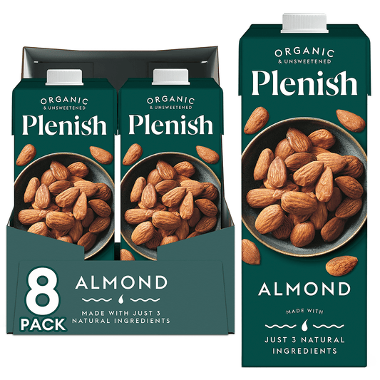 Plenish Organic Almond 1L - UK Food & Drink - 5060362071594