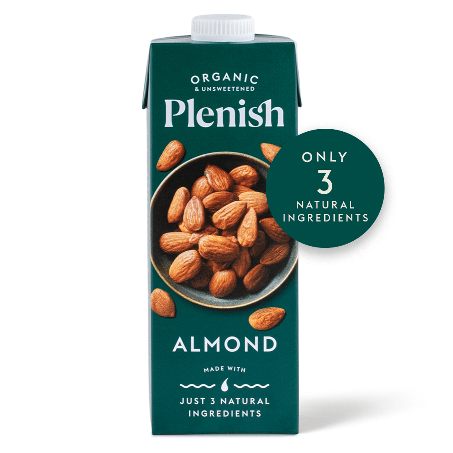 Plenish Organic Almond 1L - UK Food & Drink - 5060362071594