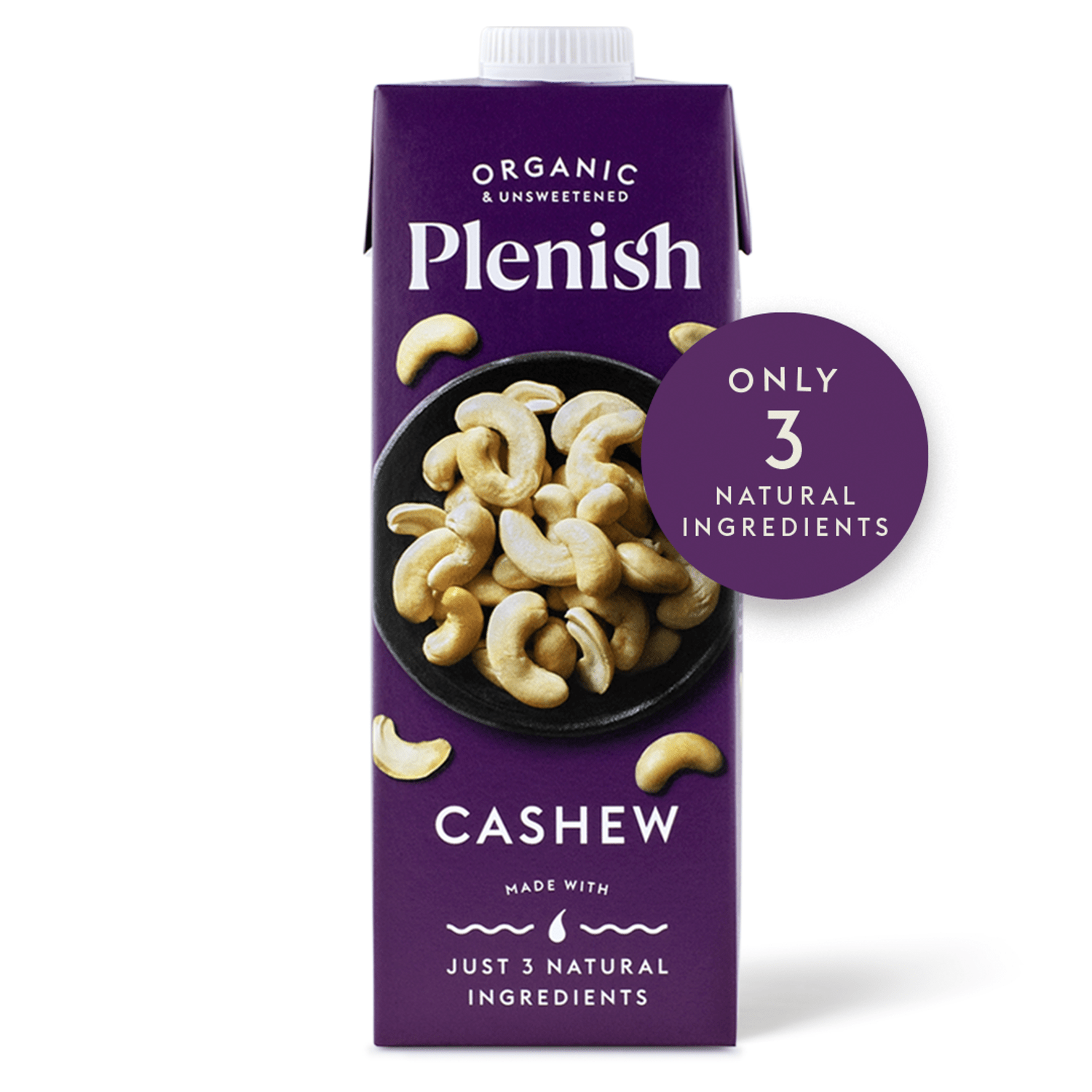 Plenish Organic Cashew 1L - UK Food & Drink - 5060362071600
