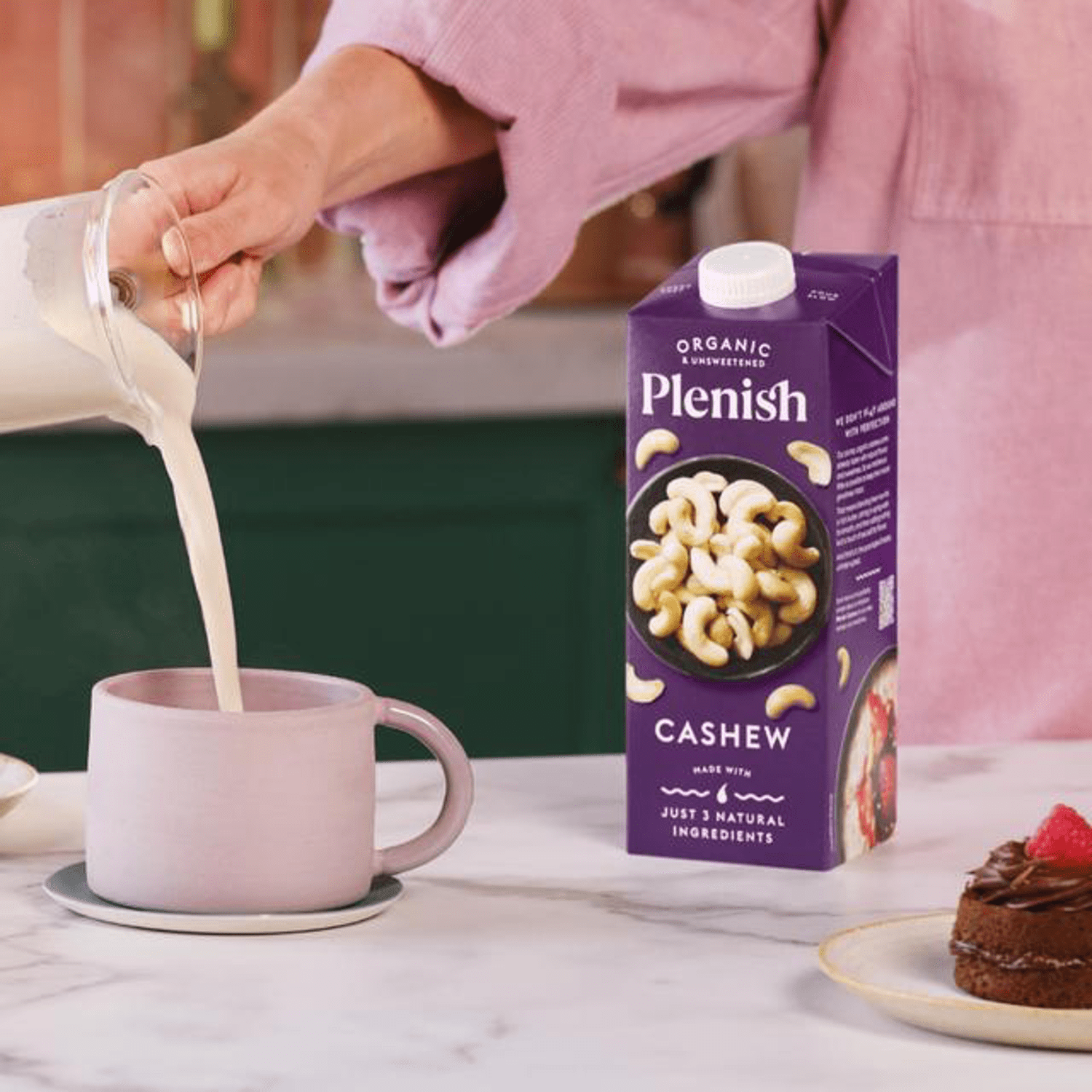 Plenish Organic Cashew 1L - UK Food & Drink - 5060362071600