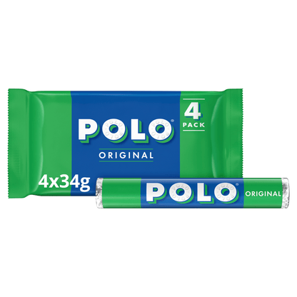 Polo Original Mints 4 x 34g (136g) - UK Food & Drink - 7613035194168