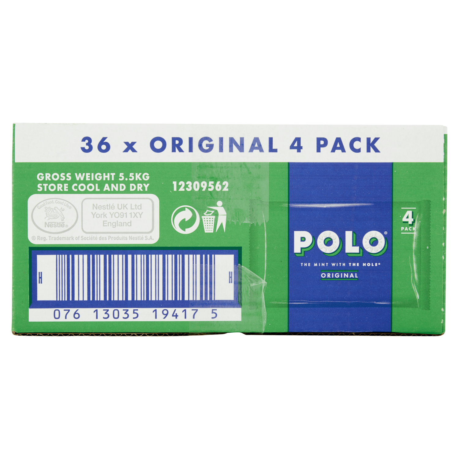 Polo Original Mints 4 x 34g (136g) - UK Food & Drink - 7613035194168